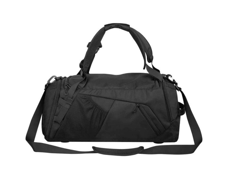mochila bolsa mala 2 em 1 com alça alta capacidade para esportes trabalho masculino preta resiste a agua compartimento sapato treinar academia viagem homens