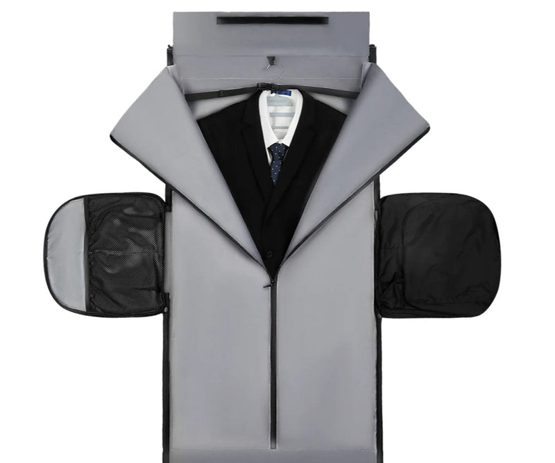 bolsa alta capacidade para esportes trabalho masculino compartimento para roupa cabide
