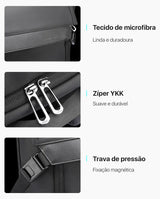 Mochila de Viagem Expansível Executiva para Notebook até 17" Porta USB Modelo Maverick Mark Ryden